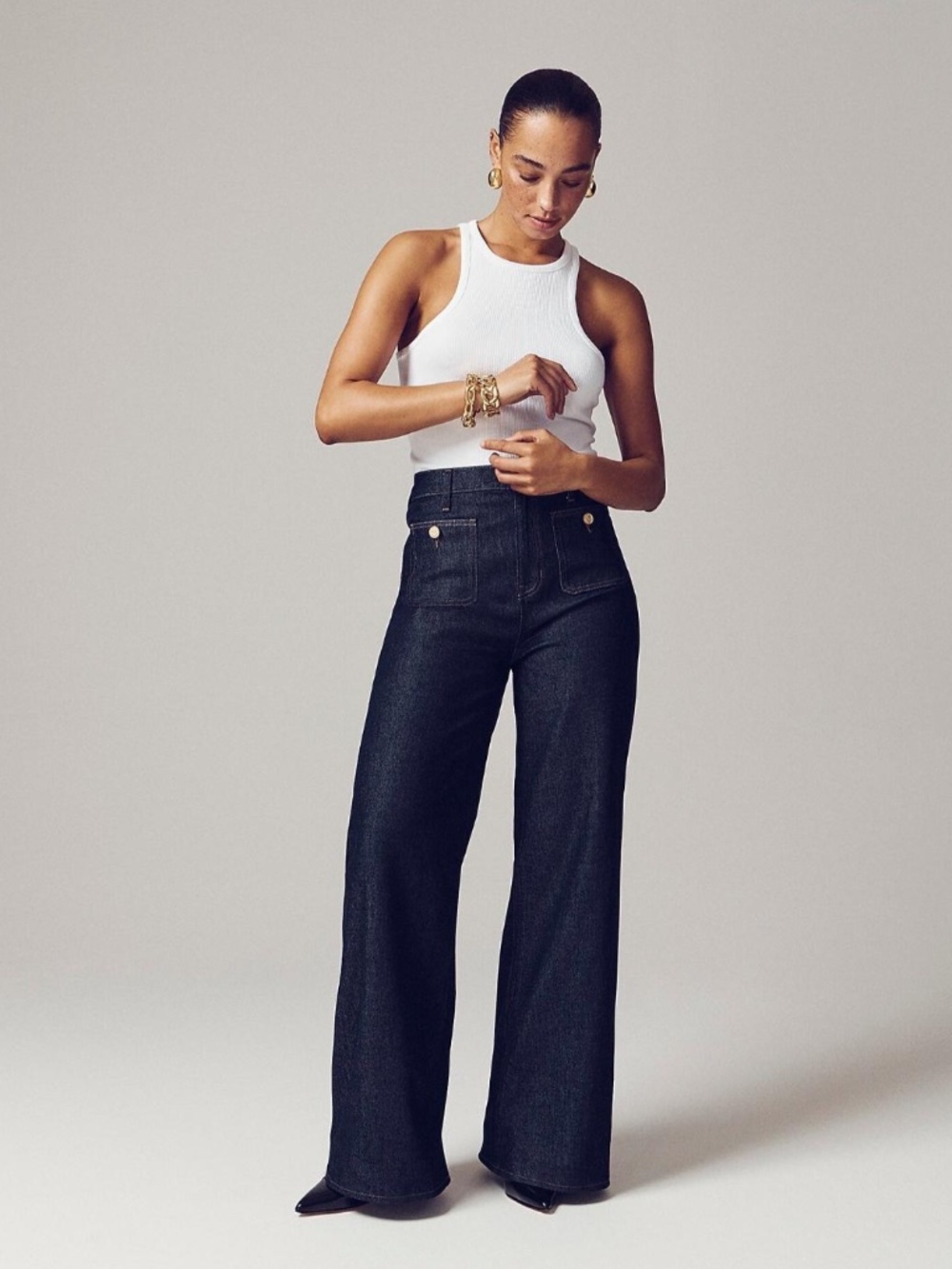 J. Crew‎ Sailor Denim Trouser in Rinse Wash - Picture 11 of 11